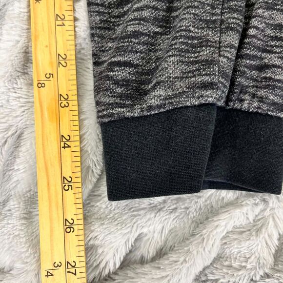 Arizona Jogger Sweatpants Boys Large 14/16 Black Gray Space Dye Knit Casual - Picture 5 of 6